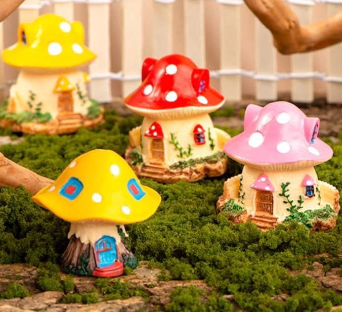 Fairy Garden Accessories Mushroom House