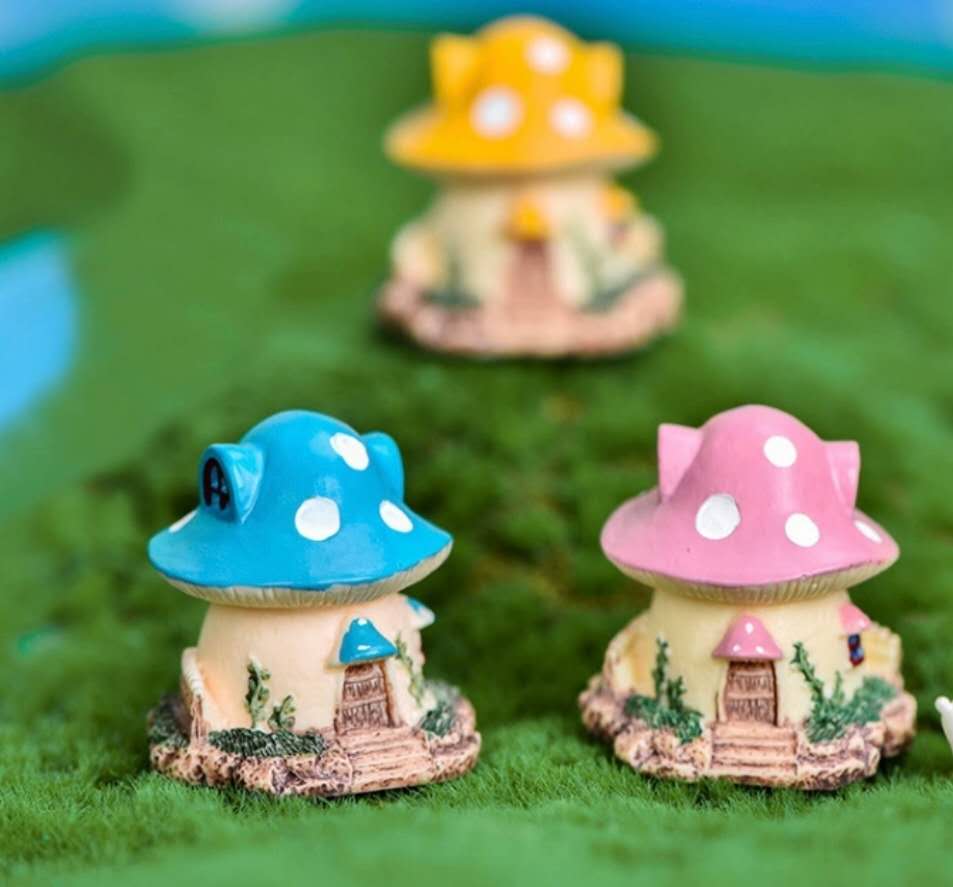 Fairy Garden Accessories Mushroom House