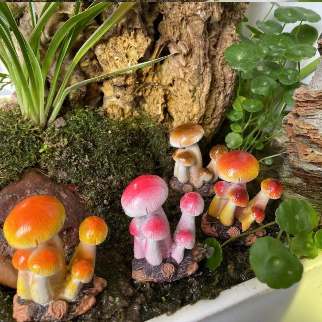 Fairy Garden Accessories Mushrooms