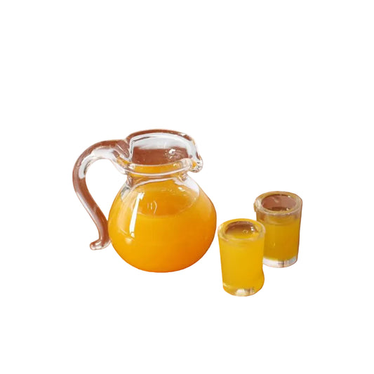 Orange Juice drink Miniature Fairy Garden Accessory – Decoration for Fairy Gardens & Miniature Displays