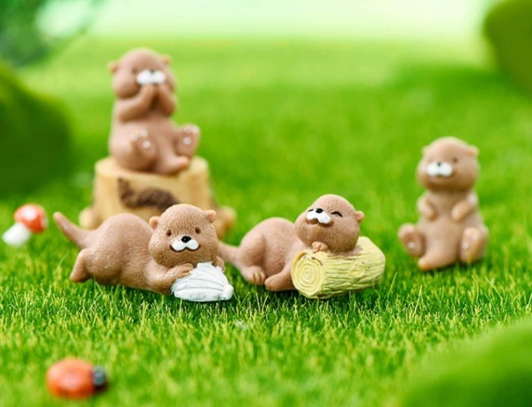 Fairy Garden Accessories Otter Animals