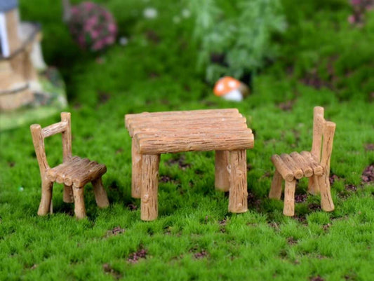 Fairy Garden Accessories Table And Chairs 01