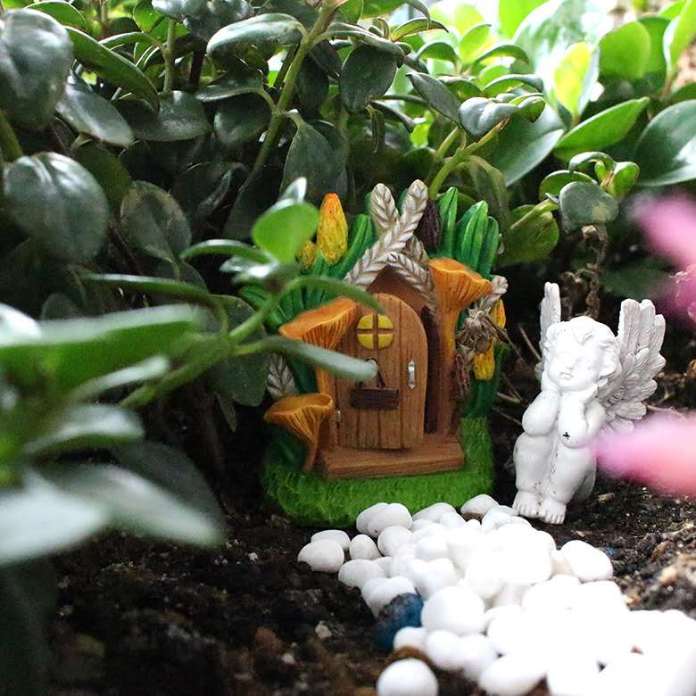 Fairy garden door fairy garden accessories