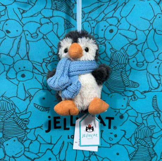 Jellycat 12cm Bag Charm Penguin