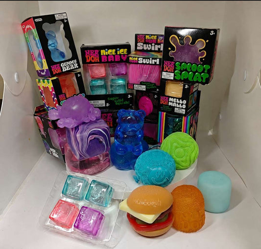 11Pcs Needoh Blind Box-Free Surprise sSquishy Gift