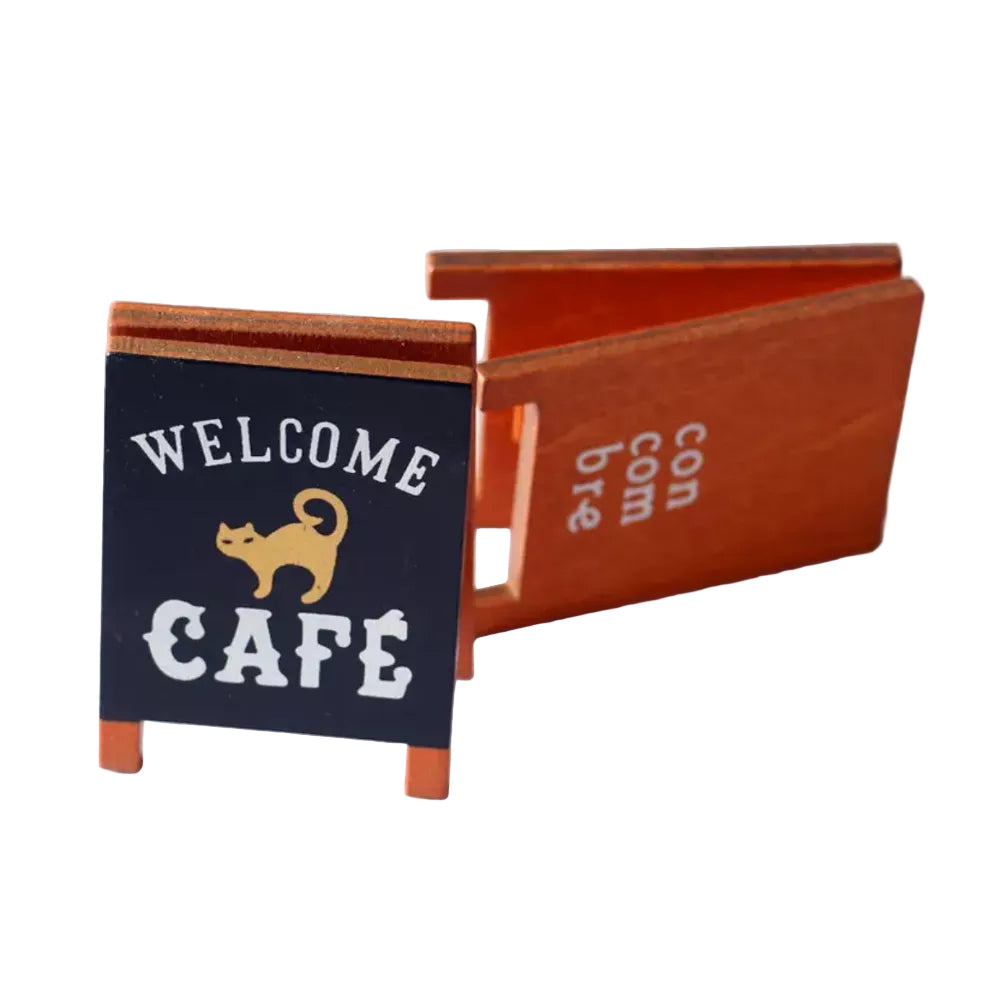 Fairy Garden Accessories Shop Plate Wooden Beer Cafe Plate