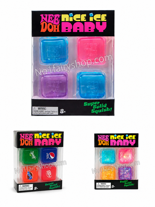 3pcs Needoh ice baby mini cube