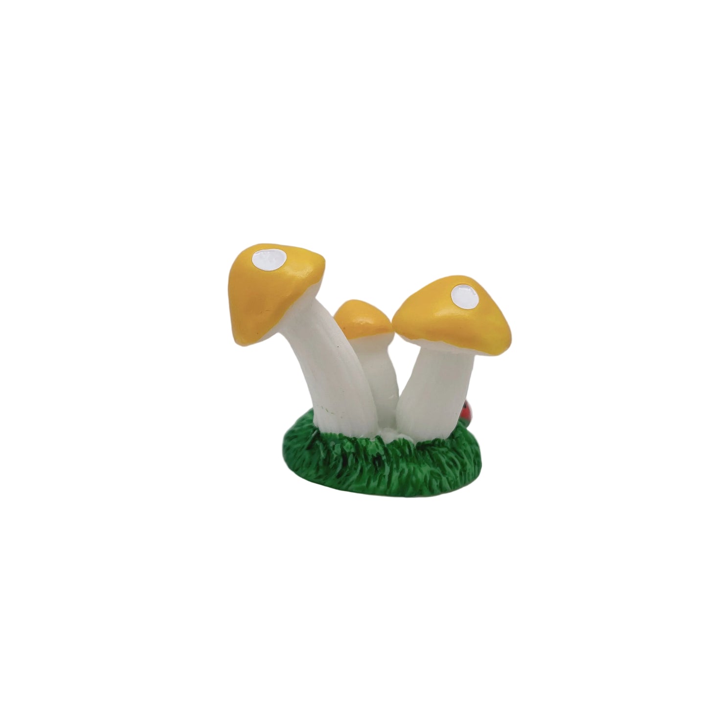 Mushroom Miniature Fairy Garden Plant – Resin Mini Decoration for Fairy Gardens