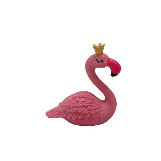 Flamingo Miniature Fairy Garden Animal Figurine – Resin Animal Decoration for Fairy Gardens
