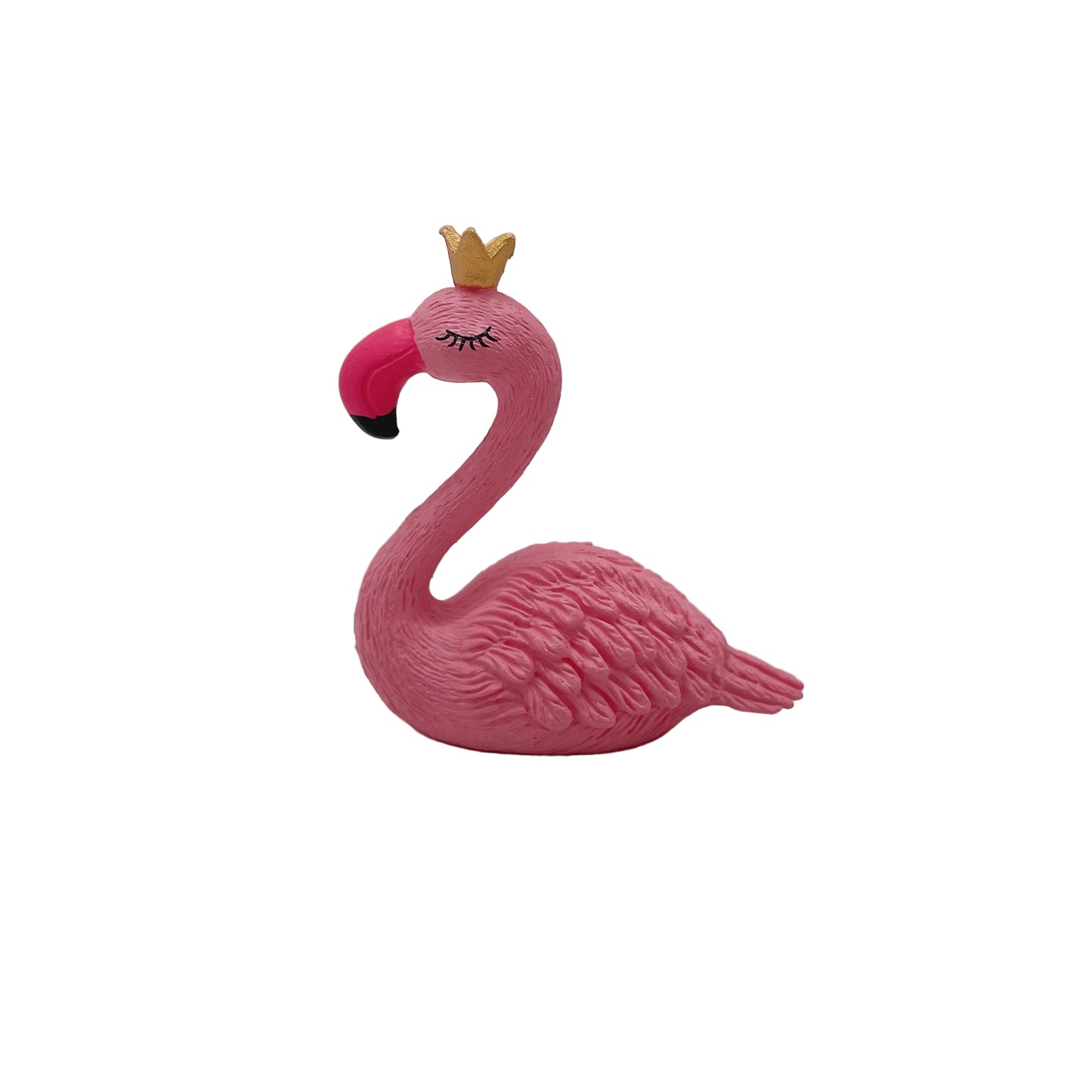 Flamingo Miniature Fairy Garden Animal Figurine – Resin Animal Decoration for Fairy Gardens