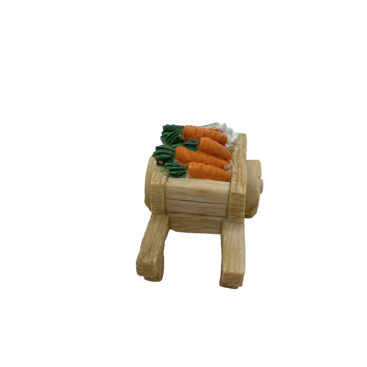 Vegetable Cart Miniature Fairy Garden Accessory – Resin Decoration for Fairy Gardens & Miniature Displays