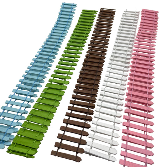 90cm Fence Miniature Fairy Garden Accessory – Decoration for Fairy Gardens & Miniature Displays