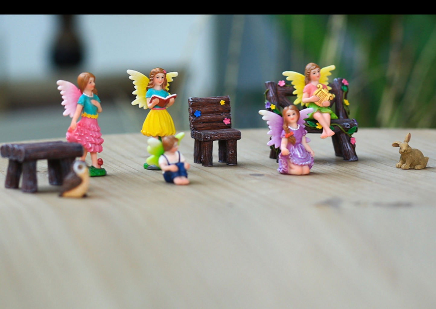 10PCS Fairies Party Fairy Garden Kit