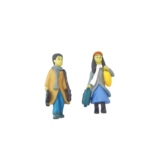 Man And Woman Miniature Garden Fairy Figurine – Decoration for Indoor & Outdoor Fairy Gardens
