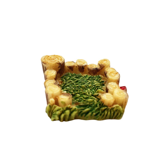Meadow Grassland Miniature Fairy Garden Accessory – Resin Decoration for Fairy Gardens & Miniature Displays