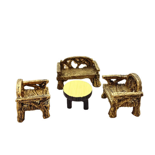 Fairy Garden Accessories Table And Chairs Decoration for Fairy Gardens & Miniature Displays