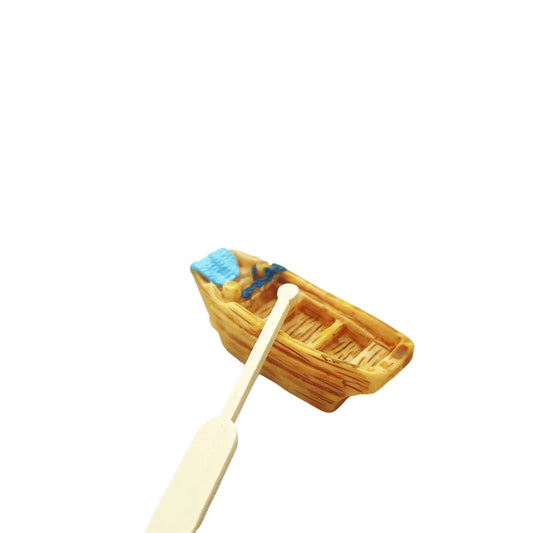 Boat Miniature Fairy Garden Accessory – Decoration for Fairy Gardens & Miniature Displays