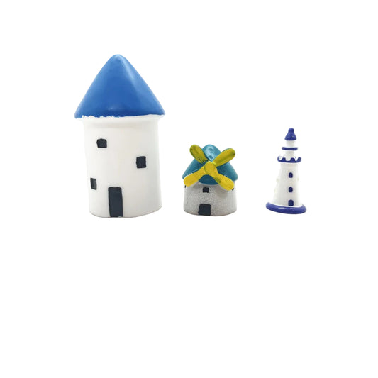 Lighthouse Miniature Fairy Garden Accessory – Resin Decoration for Fairy Gardens & Miniature Displays