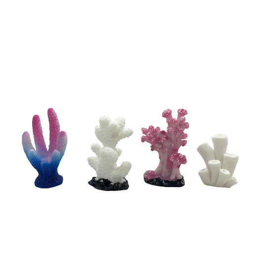 Coral Miniature Fairy Garden Accessory – Resin Decoration for Fairy Gardens & Miniature Displays