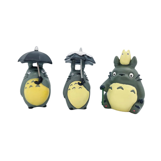 Fairy Garden Accessories Totoro Resin Decoration for Indoor & Outdoor Fairy Gardens