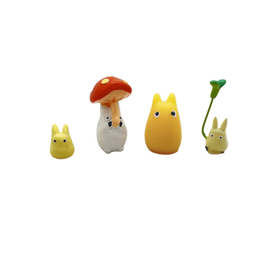 Mini Woodland Creature Figurines for Fairy Garden