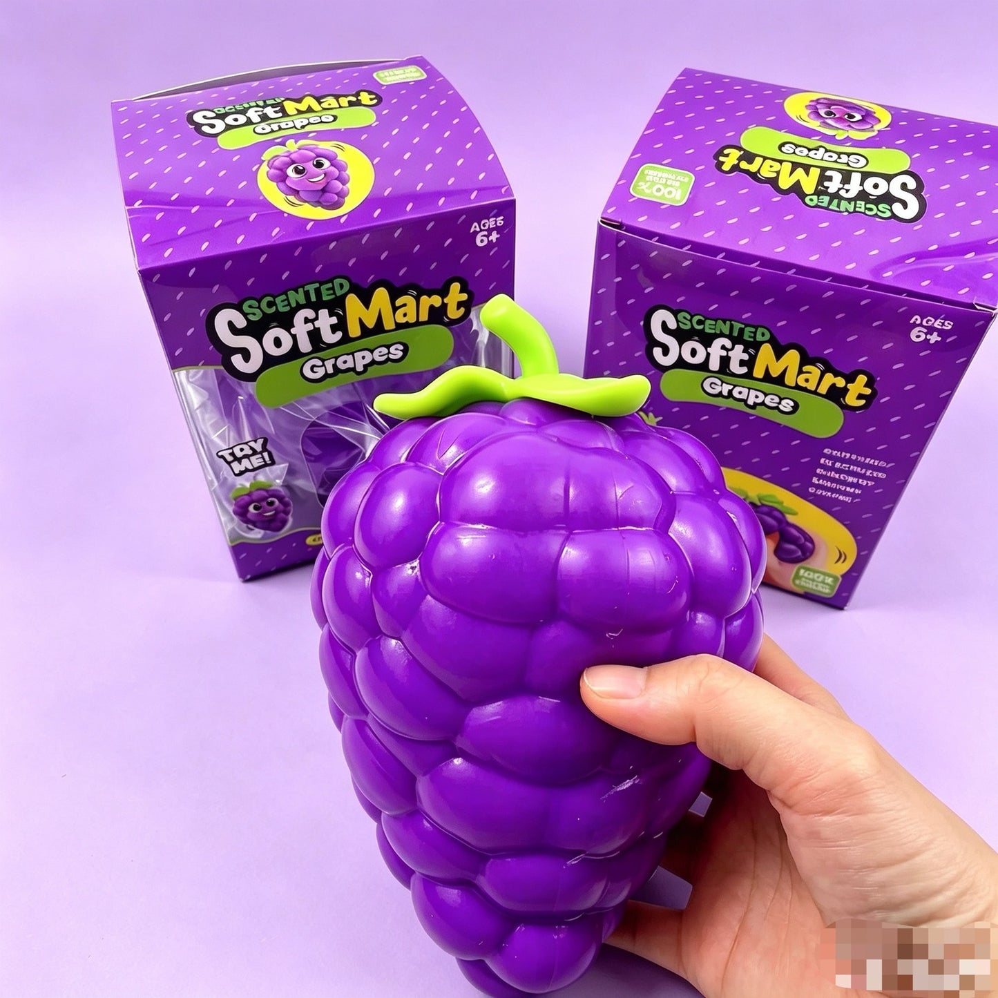 6PCS Food Squishy Blind Box