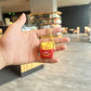 Food Clicker Fidget Keychain Keyboard Toy