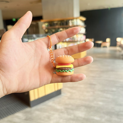 Food Clicker Fidget Keychain Keyboard Toy