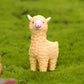 Fairy Garden Accessories Animals Alpaca Llama