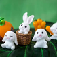 7pcs Fairy Garden Rabbits Kit Bunny Fairy Garden Accessories