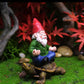 Fairy Garden Figurines the Gnome Sitting on the Turtle