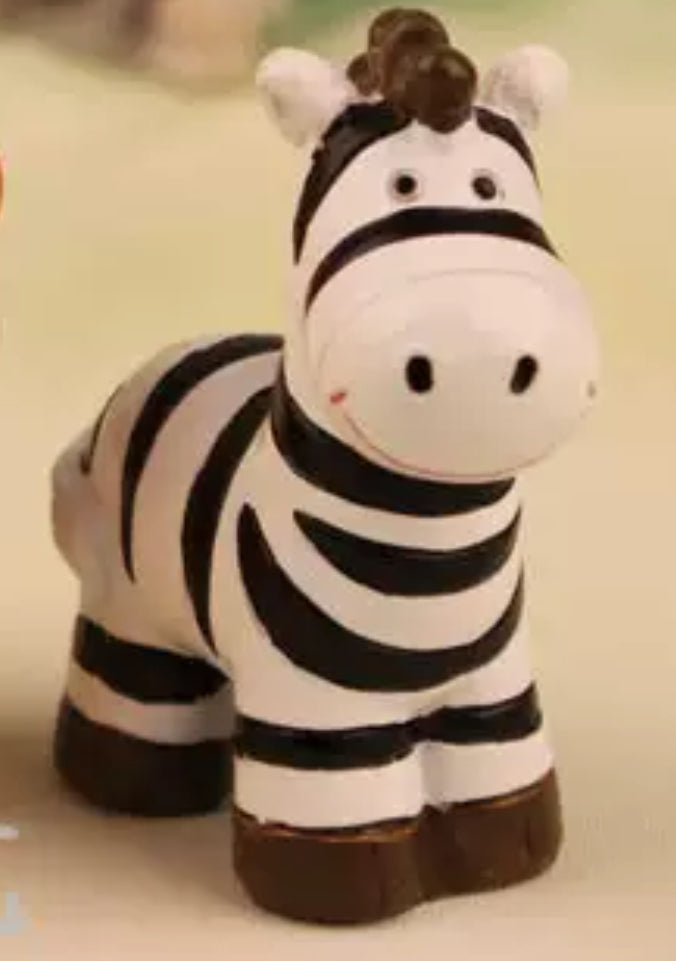 Fairy Garden Accessories Animals Zebra