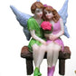 Fairy Garden Figurines Fairies sitting on the chair