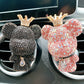 Diomande inlaid bear car aromatherapy ornament car air fresher