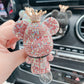 Diomande inlaid bear car aromatherapy ornament car air fresher