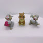 7Pcs Home decoration Bambi deer rabbit fairy garden accessories