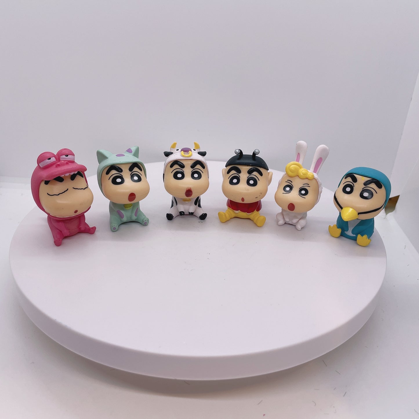 6Pcs Crayon Shin-Chan home decoration figurines