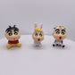 6Pcs Crayon Shin-Chan home decoration figurines