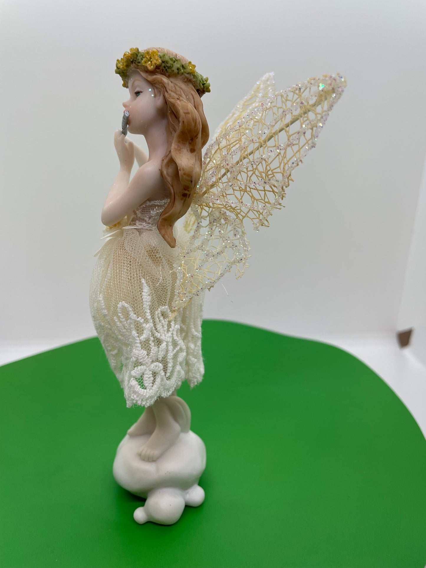 Resin Playing Music Fairies Home Decoration