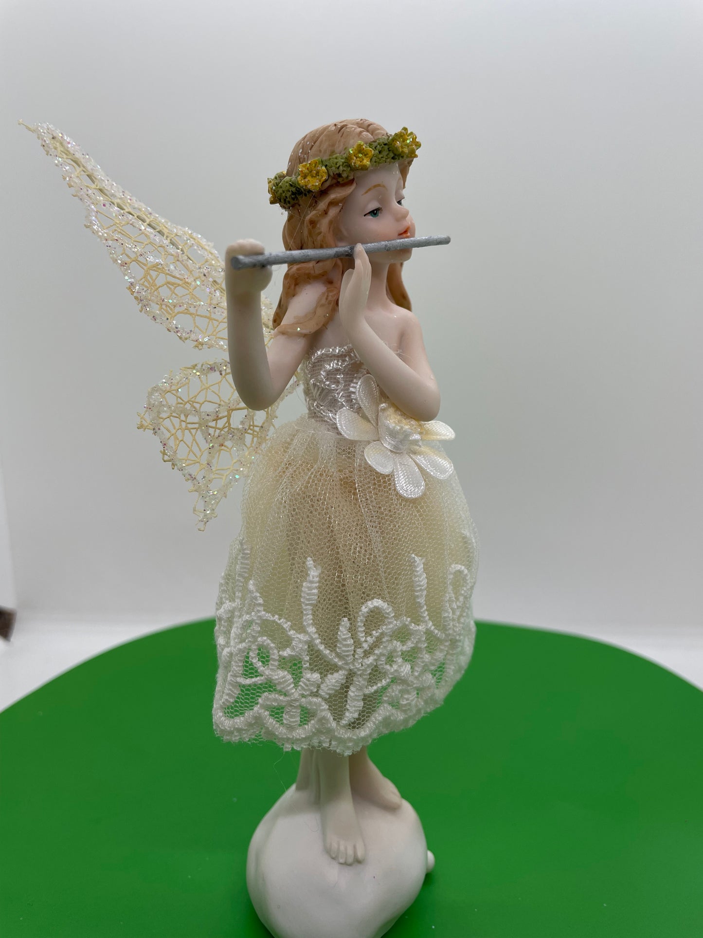 Resin Playing Music Fairies Home Decoration