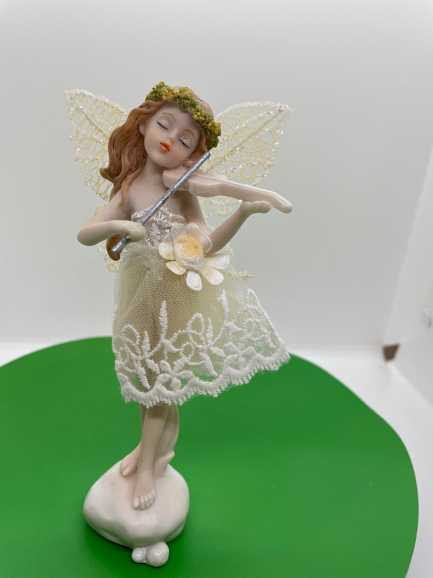 Resin Playing Music Fairies Home Decoration