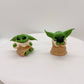 6PCS Star war baby Yoda figurines home decoration fairy garden figurines