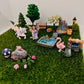 20Pcs Fairy Garden Accessories Set – Miniature Fairy Garden Decoration Kit for Indoor & Outdoor Display