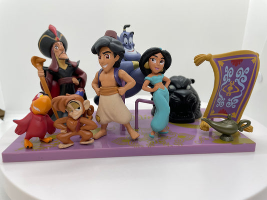 9pcs Aladdin's Lamp Home Decoration Fairy Garden Figurines