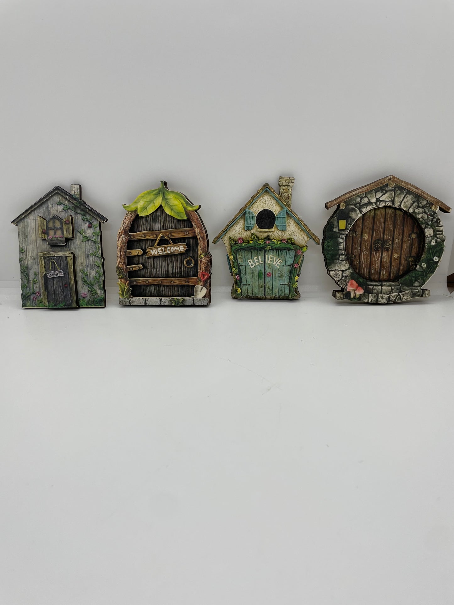 Wooden fairy garden door fairy garden accessories