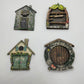 Wooden fairy garden door fairy garden accessories