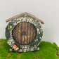 Wooden fairy garden door fairy garden accessories