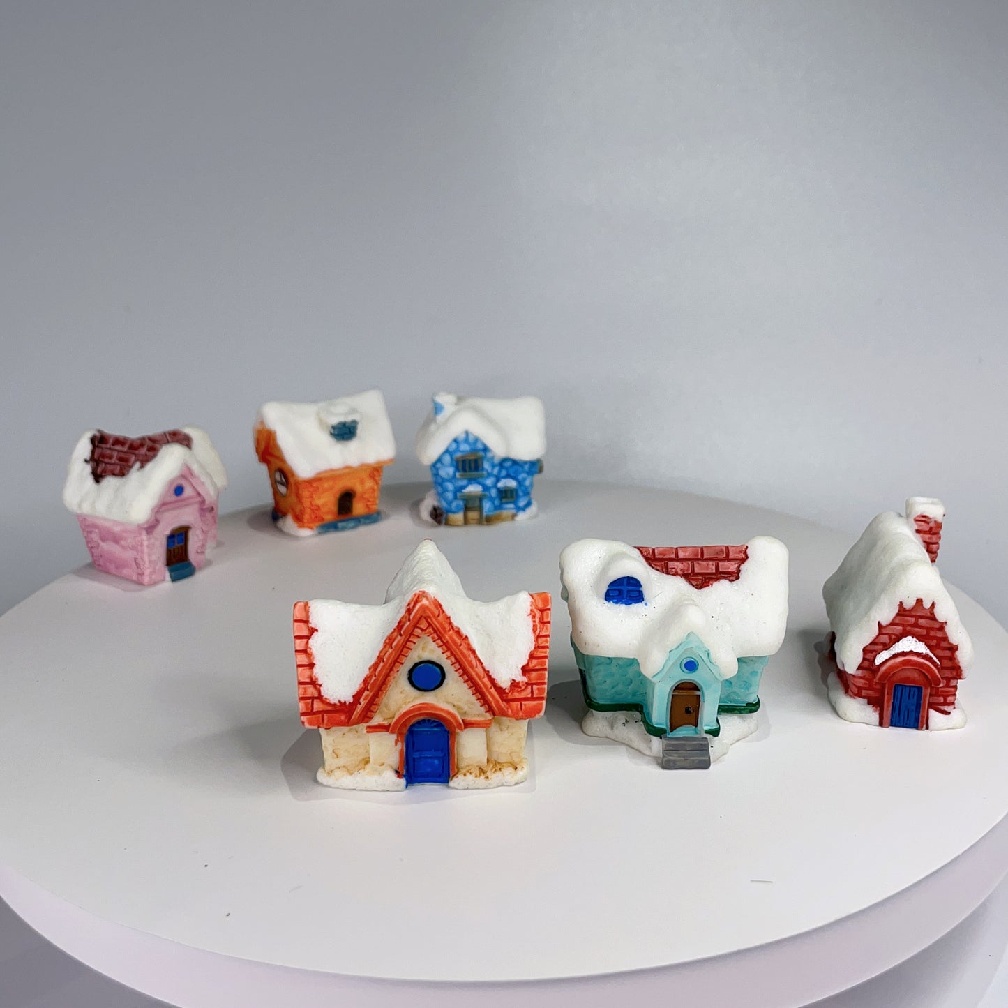 Snow Fairy House Fairy Garden Accessories