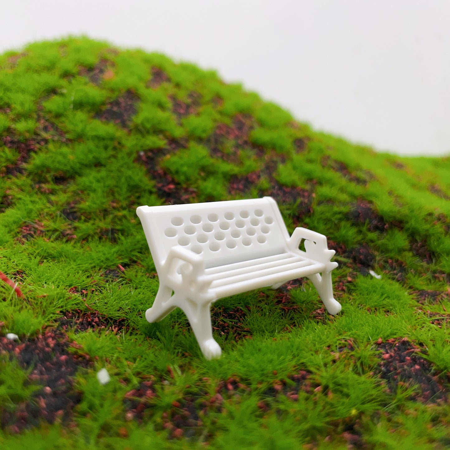 Fairy garden accessories bench chair