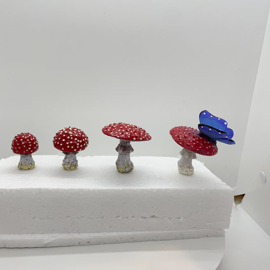 Fairy Garden Accessories Glow in the dark Mushroom